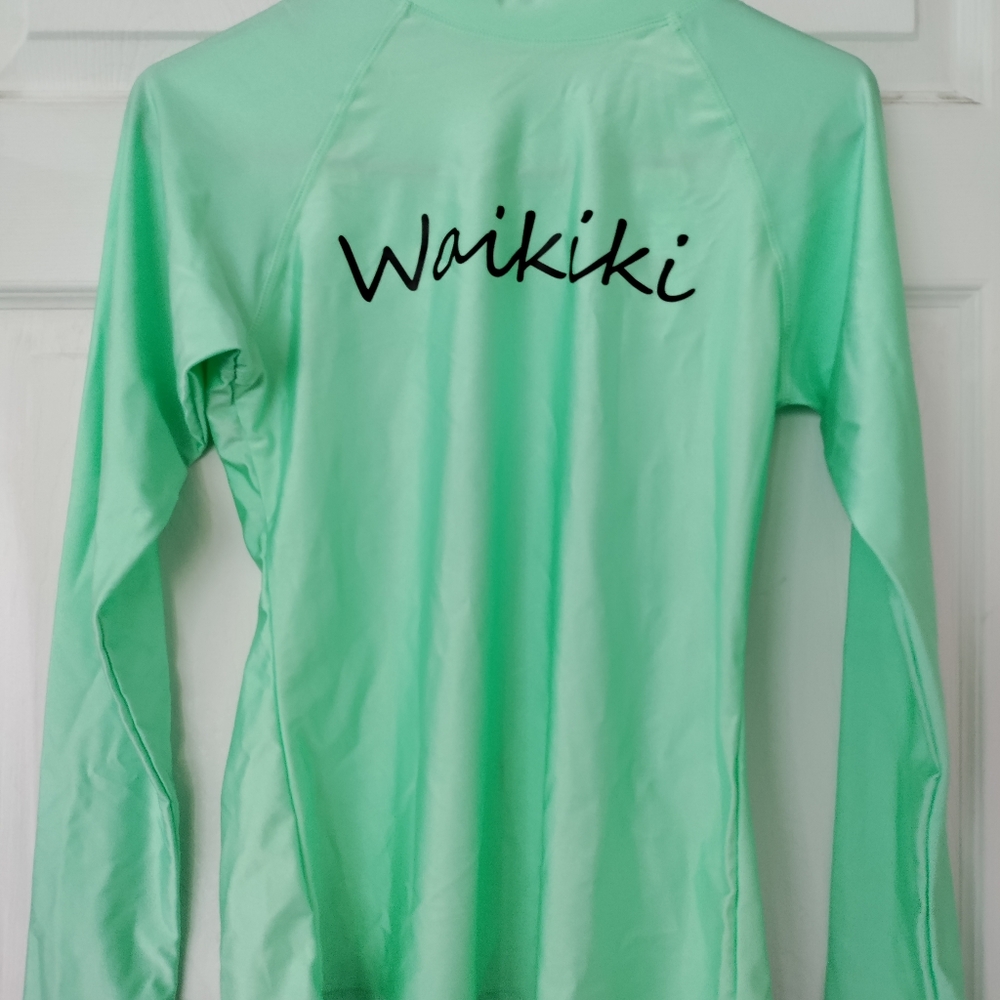 Green Rashguard/Swim shirt